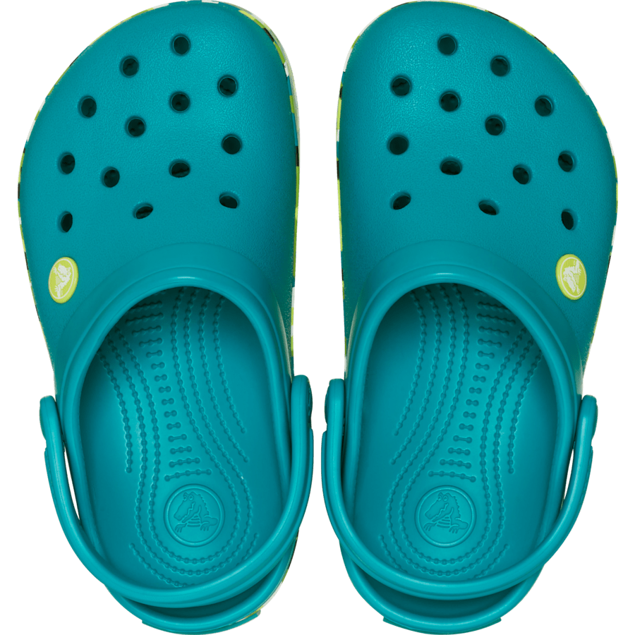 Kids' Crocband Glow Confetti Band Clog - US 1419